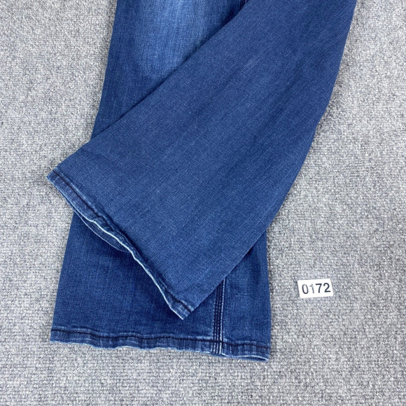 Melissa McCarthy Seven7 Jeans Womens 14 Bootcut Distressed Flare Stretch - Picture 8 of 12